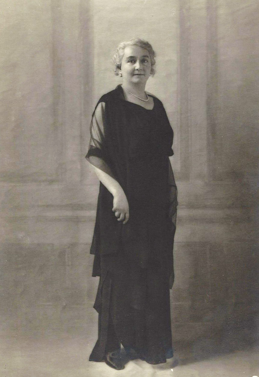 Eugenia Magnani Rocca, una foto degli anni trenta