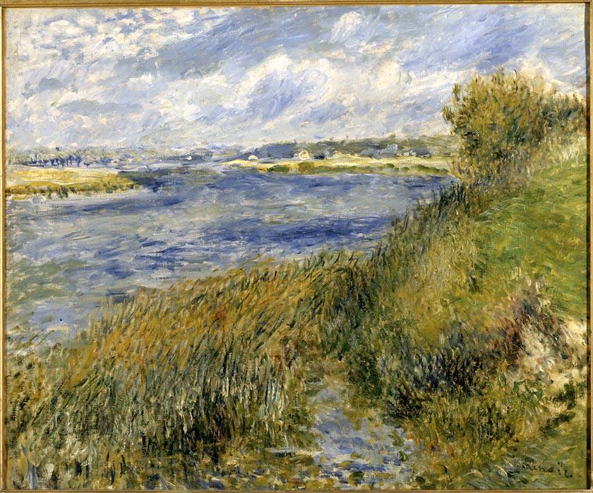 Pierre Auguste Renoir - La Seine а Champrosay 1876