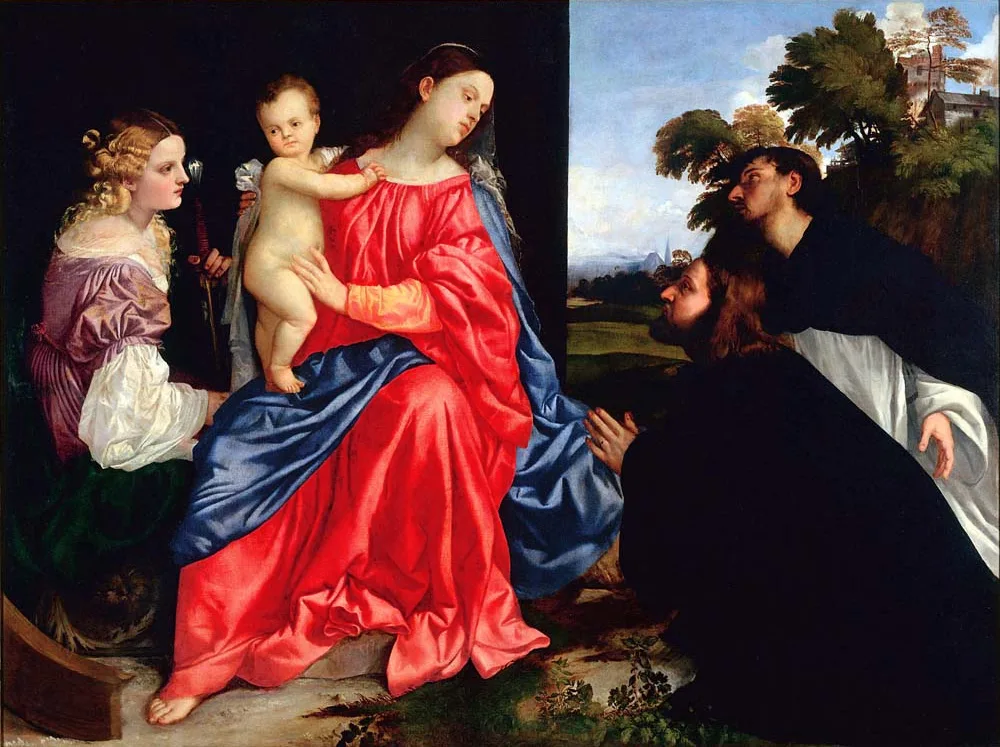 La Sacra Conversazione di Tiziano