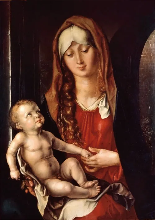 Madonna col Bambino di Albrecht Dürer