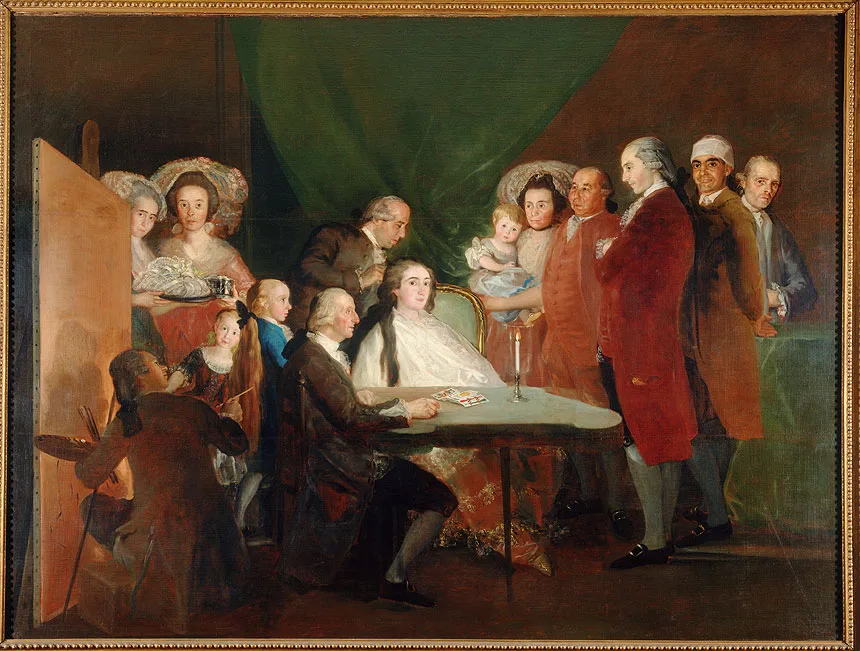 La Famiglia dell’infante don Luis di Goya