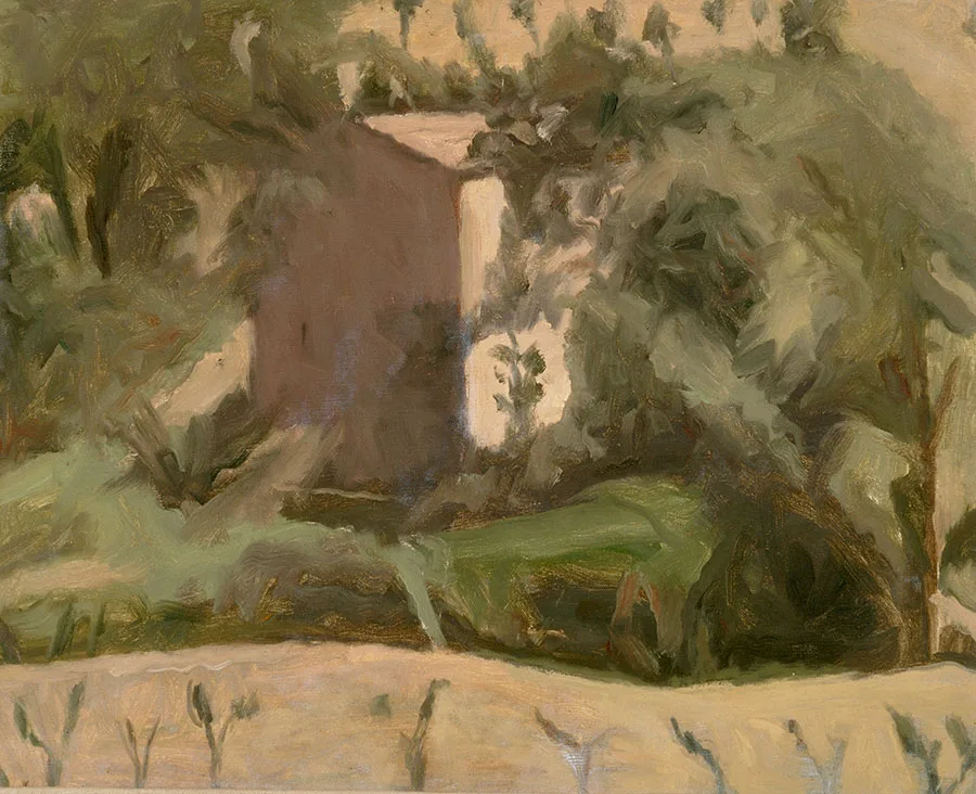 Giorgio Morandi, Paesaggio dell'Appennino a Grizzana, 1943