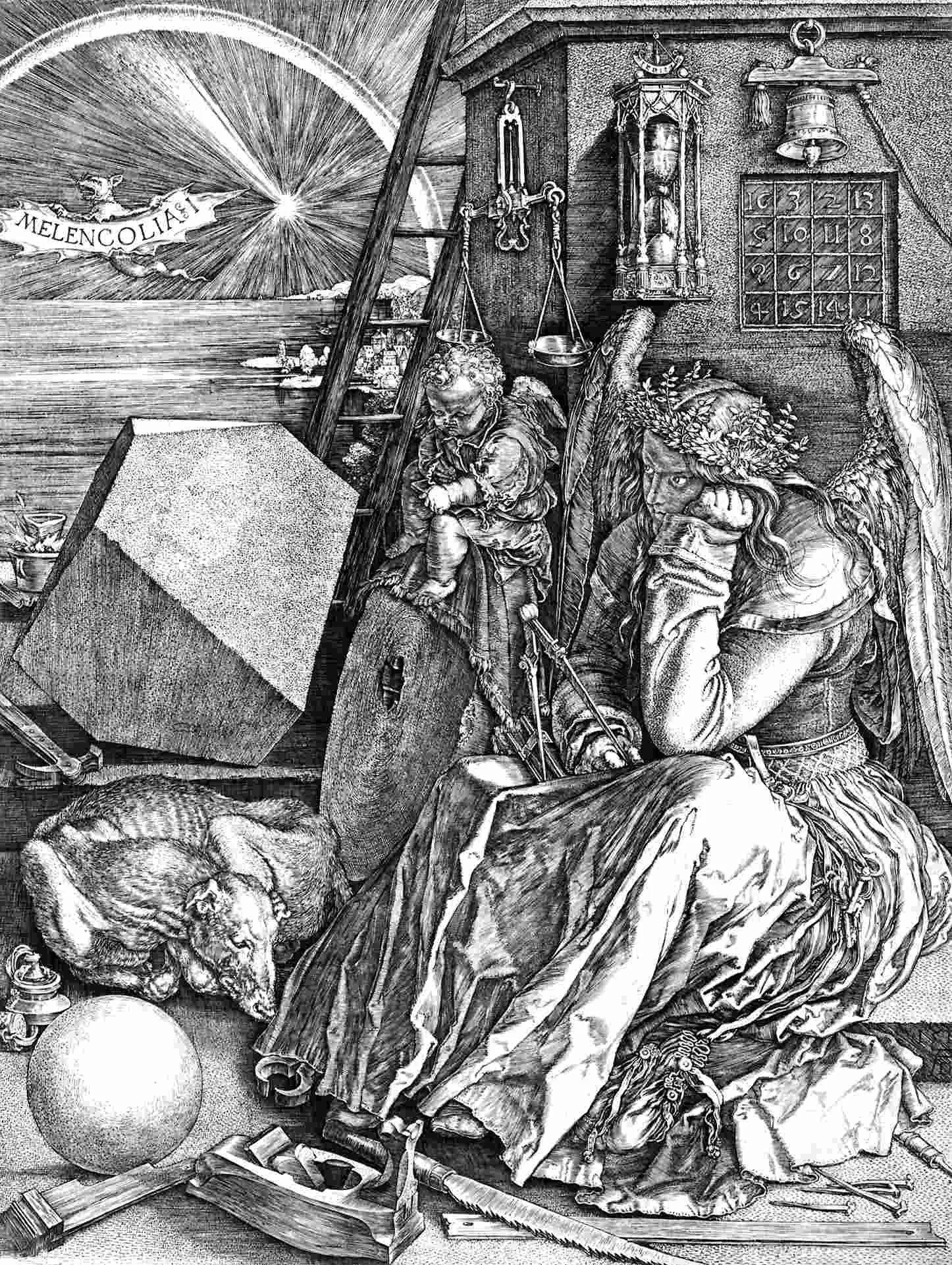 Sette cose che non tutti sanno sulla Melencolia di Dürer